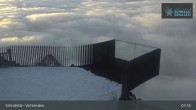 Archiv Foto Webcam Schnalstaler Gletscher: Bergstation Gletscherbahn 06:00