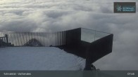 Archiv Foto Webcam Schnalstaler Gletscher: Bergstation Gletscherbahn 07:00