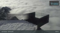 Archiv Foto Webcam Schnalstaler Gletscher: Bergstation Gletscherbahn 08:00