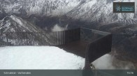 Archiv Foto Webcam Schnalstaler Gletscher: Bergstation Gletscherbahn 14:00