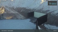 Archived image Webcam Schnalstal: Top Station Gletscherbahn 06:00