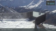 Archived image Webcam Schnalstal: Top Station Gletscherbahn 10:00