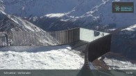 Archiv Foto Webcam Schnalstaler Gletscher: Bergstation Gletscherbahn 12:00