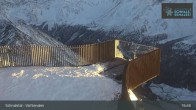 Archiv Foto Webcam Schnalstaler Gletscher: Bergstation Gletscherbahn 16:00