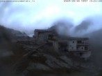 Archiv Foto Webcam Schnalstal: Hütte Schöne Aussicht 19:00