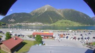 Archived image Webcam Schoeneben: Base station at lake Reschensee 15:00