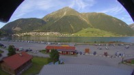 Archived image Webcam Schoeneben: Base station at lake Reschensee 17:00