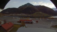 Archived image Webcam Schoeneben: Base station at lake Reschensee 07:00