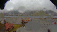 Archiv Foto Webcam Schöneben: Talstation der Bergbahn mit Blick auf Reschensee und Dorf Reschen 11:00