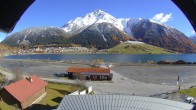 Archived image Webcam Schoeneben: Base station at lake Reschensee 09:00