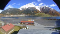 Archived image Webcam Schoeneben: Base station at lake Reschensee 11:00