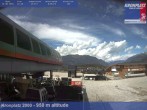 Archiv Foto Webcam Kronplatz: Talstation Kronplatz I und II 13:00