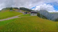 Archived image Webcam Ladurns: Top Station Gondola 08:00