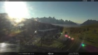 Archived image Webcam Fassatal - Moena - mountainstation of the gondola "Valbona le Cune" 07:00
