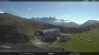 Archived image Webcam Fassatal - Moena - mountainstation of the gondola "Valbona le Cune" 11:00