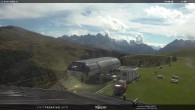 Archiv Foto Webcam Fassatal - Moena - Ankunft der Gondelbahn "Valbona le Cune" 11:00