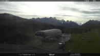 Archiv Foto Webcam Fassatal - Moena - Ankunft der Gondelbahn "Valbona le Cune" 09:00