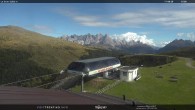 Archiv Foto Webcam Fassatal - Moena - Ankunft der Gondelbahn "Valbona le Cune" 15:00