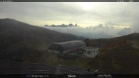 Archived image Webcam Fassatal - Moena - mountainstation of the gondola "Valbona le Cune" 09:00