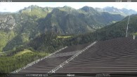 Archived image Webcam middle station Alpe di Lusia Moena 09:00