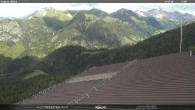 Archived image Webcam middle station Alpe di Lusia Moena 13:00