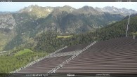 Archived image Webcam middle station Alpe di Lusia Moena 11:00