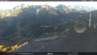Archived image Webcam middle station Alpe di Lusia Moena 07:00