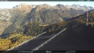 Archived image Webcam middle station Alpe di Lusia Moena 09:00