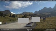 Archiv Foto Webcam Carosello delle Malghe - Rollepass - "Castellazzo" 09:00