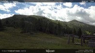 Archived image Webcam Carosello delle Malghe - "Rolle" pass - "Le Pale" 11:00
