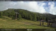 Archived image Webcam Carosello delle Malghe - "Rolle" pass - "Le Pale" 17:00