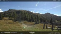 Archived image Webcam Carosello delle Malghe - "Rolle" pass - "Le Pale" 13:00