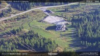 Archived image Webcam Fassatal - San Pelegrino - panorama view of the ski-piste and liftmachinery of the "San Pellegrino Pass" 07:00