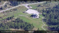 Archived image Webcam Fassatal - San Pelegrino - panorama view of the ski-piste and liftmachinery of the "San Pellegrino Pass" 09:00