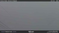 Archived image Webcam Fassatal - San Pelegrino - panorama view of the ski-piste and liftmachinery of the "San Pellegrino Pass" 09:00