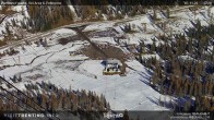 Archived image Webcam Fassatal - San Pelegrino - panorama view of the ski-piste and liftmachinery of the "San Pellegrino Pass" 11:00