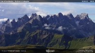 Archived image Webcam Fassatal - San Pelegrino - mountainstation of the chairlift "Cavia-Col Margherita" 07:00
