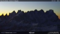 Archiv Foto Webcam Fassatal - San Pelegrino - Ankunft des Sesselliftes "Cavia-Col Margherita" 05:00
