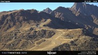 Archived image Webcam Carosello delle Malghe - top of "Tognola" 13:00