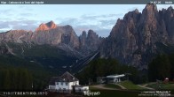 Archived image Webcam Pozza di Fassa - Torri del Vajolet 05:00