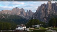 Archived image Webcam Pozza di Fassa - Torri del Vajolet 06:00