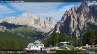 Archived image Webcam Pozza di Fassa - Torri del Vajolet 09:00