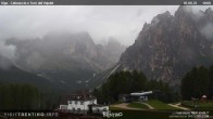 Archiv Foto Webcam Fassatal - Vajolet-Türme 09:00