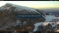 Archiv Foto Webcam Val di Fiemme - Pala Santa 05:00