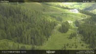 Archived image Webcam View of the Piavac slope, Alpe Lusia 11:00