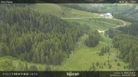 Archived image Webcam View of the Piavac slope, Alpe Lusia 13:00