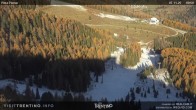 Archived image Webcam View of the Piavac slope, Alpe Lusia 09:00