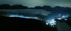 Archiv Foto Webcam Madonna di Campiglio - Bergstation Pradalago 23:00