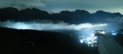 Archiv Foto Webcam Madonna di Campiglio - Bergstation Pradalago 23:00