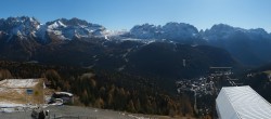 Archiv Foto Webcam Madonna di Campiglio - Bergstation Pradalago 09:00
